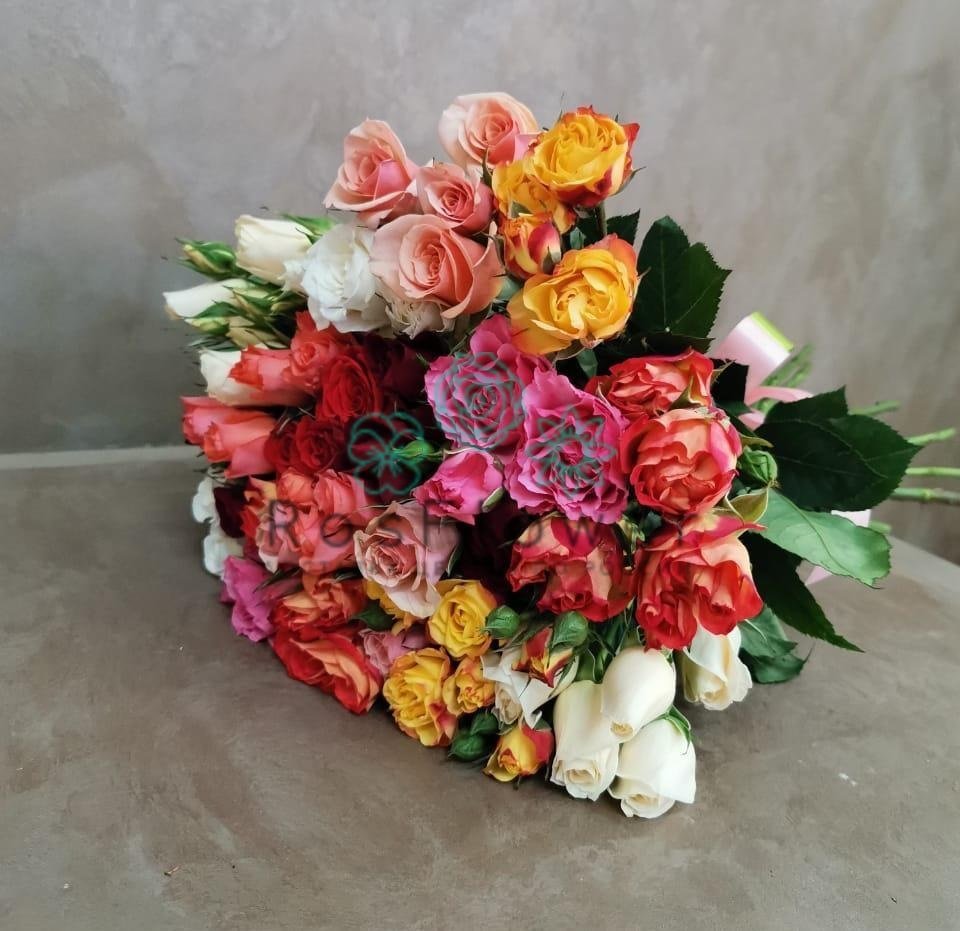 Букет цветов из: Розы в Октябрьский Хабаровский край