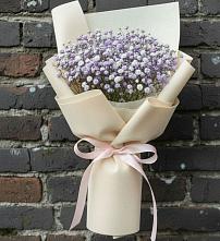 Букет цветов из:  Гипсофила в Октябрьский Хабаровский край