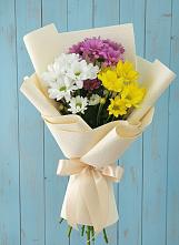 Букет цветов из:  Хризантемы #REPLACE_PRED# Октябрьский Хабаровский край