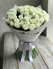 Букет 35 Белых роз #REPLACE_PRED# Октябрьский Хабаровский край