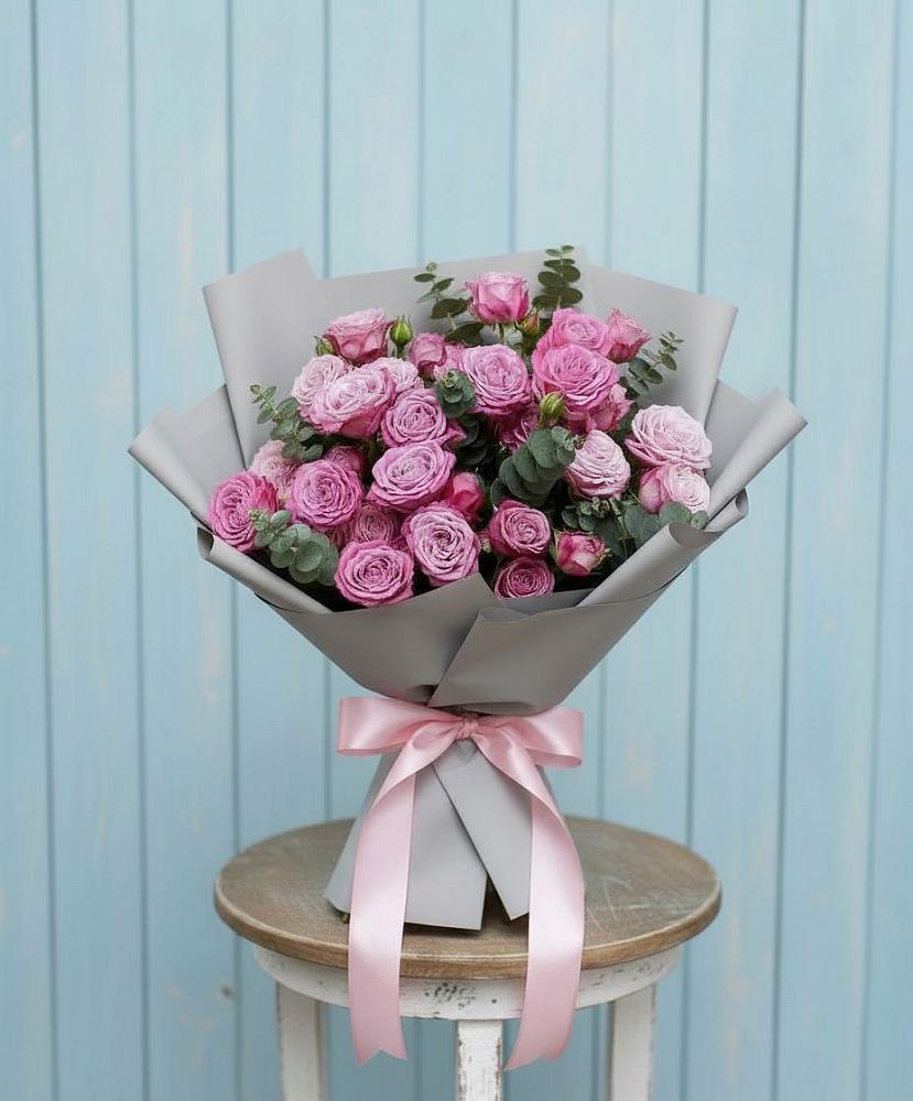 Букет цветов из: Розы в Октябрьский Хабаровский край