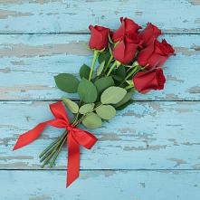 Букет Красные розы в Октябрьский Хабаровский край