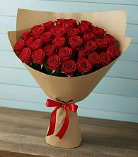 Букет Красные розы Милано в Октябрьский Хабаровский край