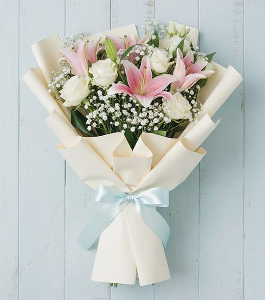 Букет цветов из: Лилии в Октябрьский Хабаровский край