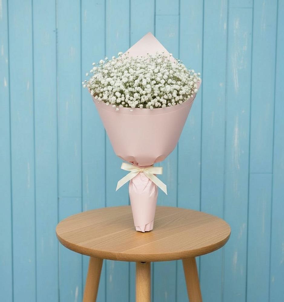 Букет цветов из: Гипсофила в Октябрьский Хабаровский край