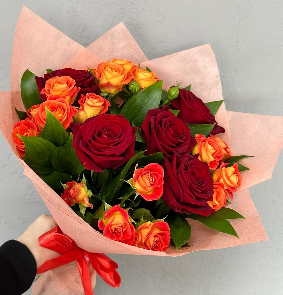 Букет Любовь и восторг в Октябрьский Хабаровский край