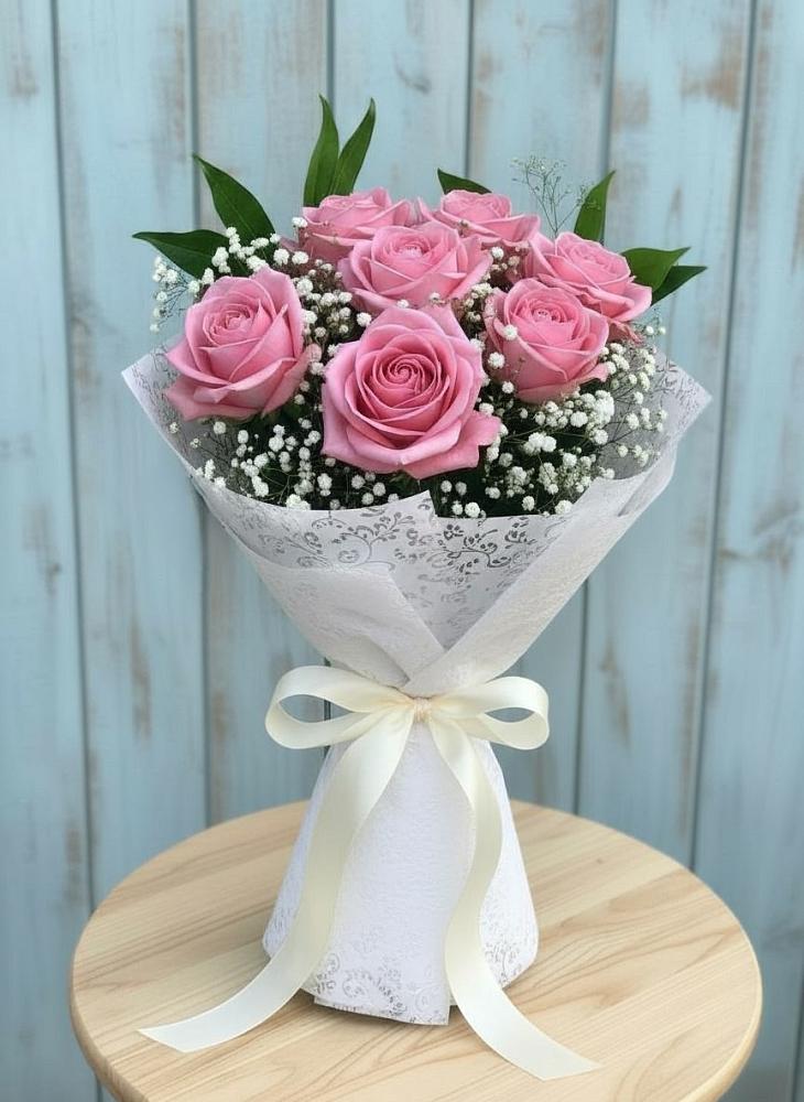 Букет цветов из: Розы в Октябрьский Хабаровский край