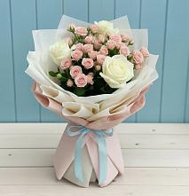 Букет цветов из:  Розы #REPLACE_PRED# Октябрьский Хабаровский край