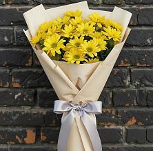 Букет цветов из:  Хризантемы в Октябрьский Хабаровский край