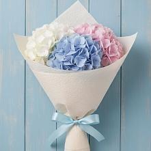 Букет цветов из:  Гортензия в Октябрьский Хабаровский край