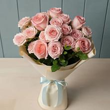 Букет Розовый шарм в Октябрьский Хабаровский край