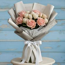Букет цветов из:  Розы в Октябрьский Хабаровский край