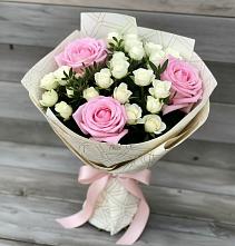 Букет цветов из:  Розы в Октябрьский Хабаровский край