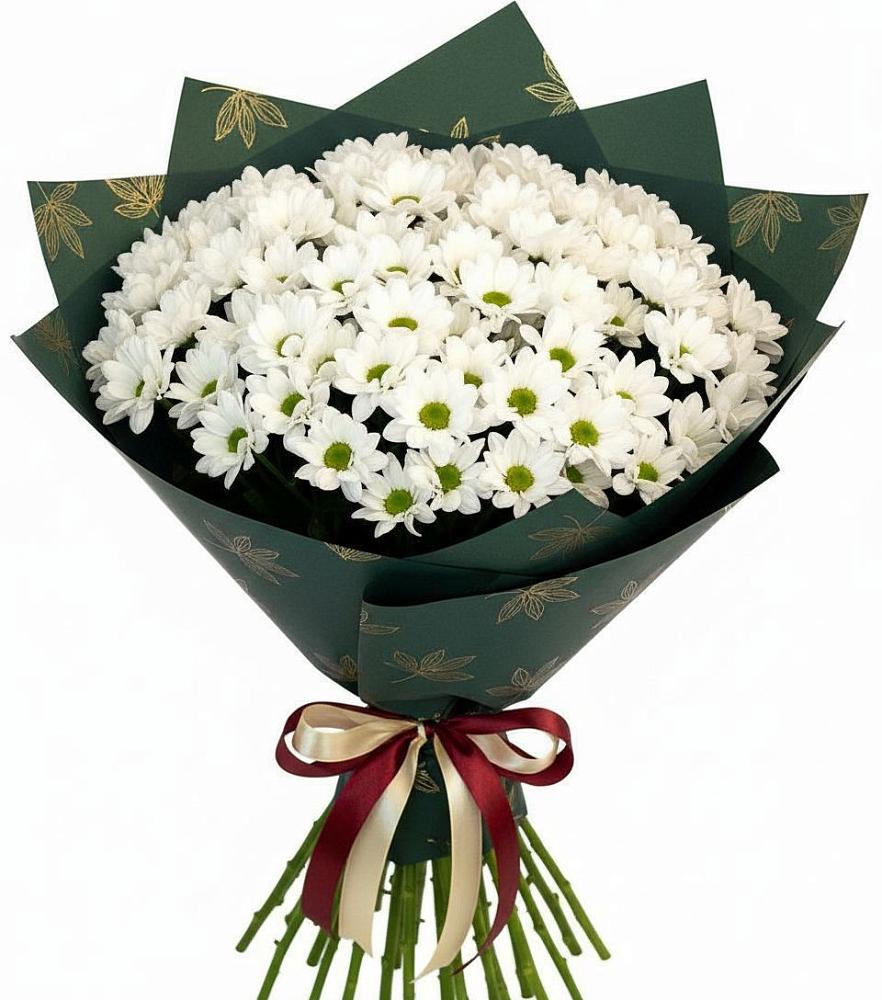 Букет цветов из: Хризантемы в Октябрьский Хабаровский край