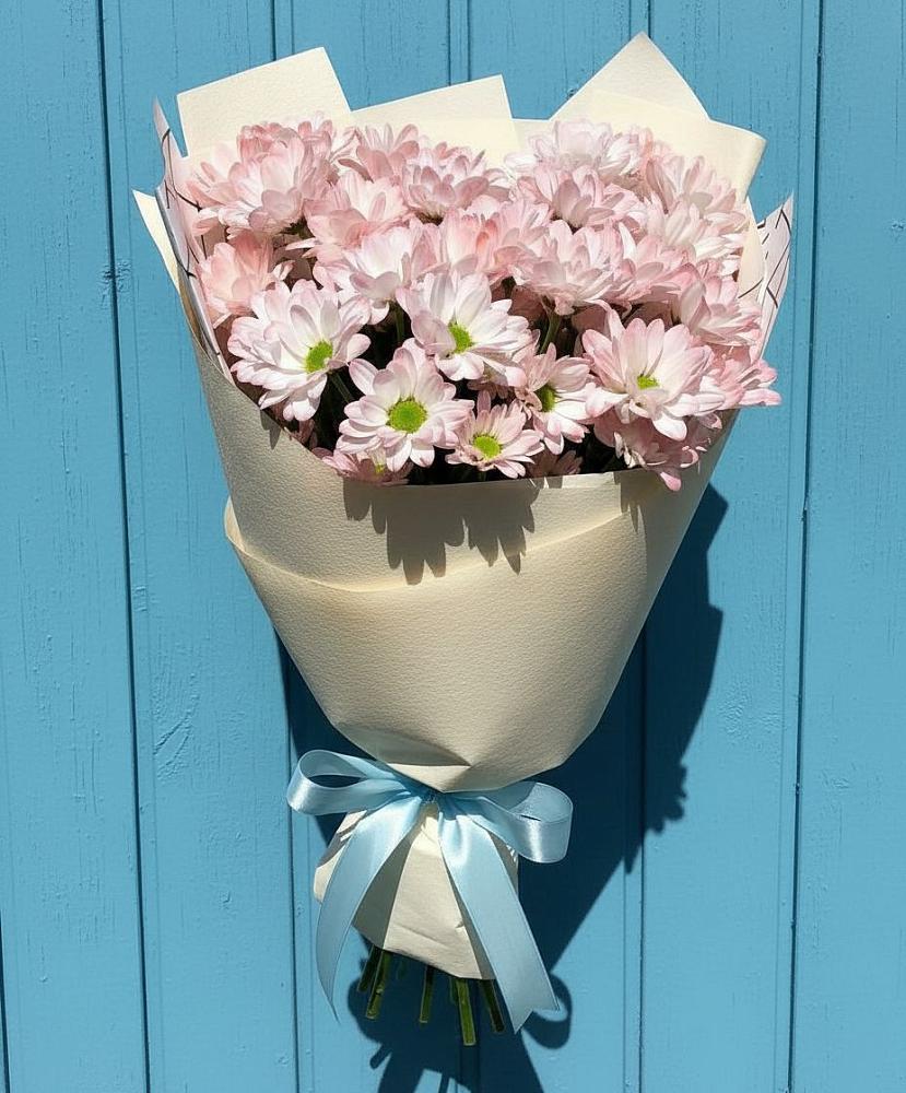 Букет цветов из: Хризантемы в Октябрьский Хабаровский край