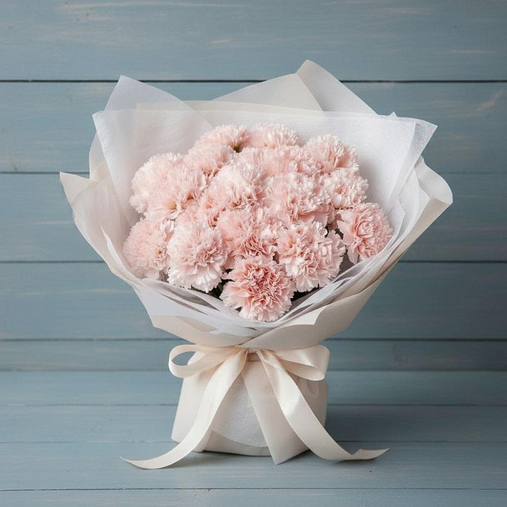 Букет цветов из: Гвоздики в Октябрьский Хабаровский край