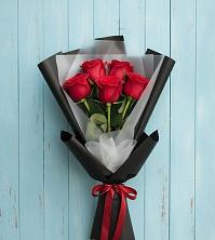Букет цветов из:  Розы в Октябрьский Хабаровский край