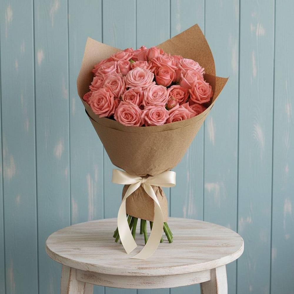 Букет цветов из: Розы в Октябрьский Хабаровский край