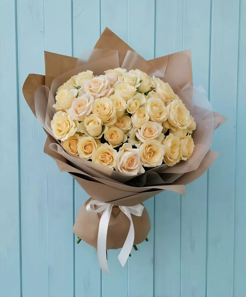 Букет Кремовое облако в Октябрьский Хабаровский край