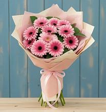 Букет цветов из:  Герберы в Октябрьский Хабаровский край