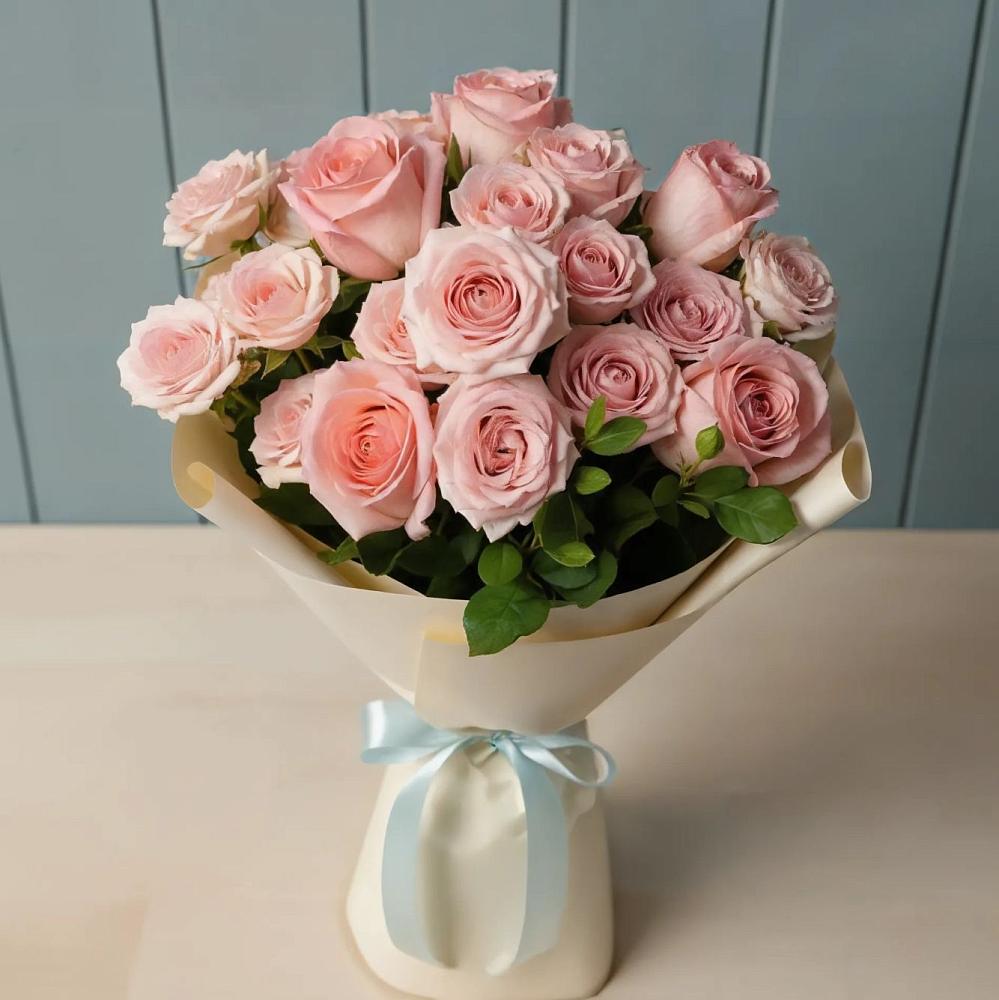 Букет Розовый шарм в Октябрьский Хабаровский край