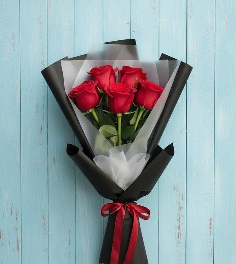 Букет цветов из: Розы в Октябрьский Хабаровский край