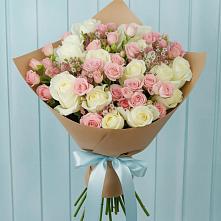 Букет цветов из:  Розы в Октябрьский Хабаровский край